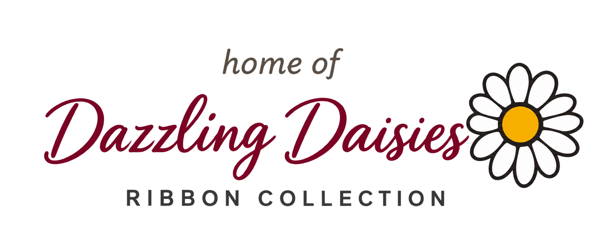 Home of Dazzling Daisies ribbon collection