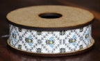 Bee Pattern Cotton Ribbon 4m/25m