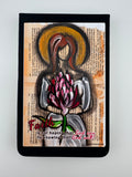 A6 hard cover Notebook - Black - Wholeheartedly - Protea