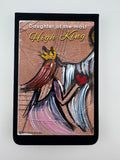 A6 hard cover Notebook - Black - Wholeheartedly - Daughter of the most hi King