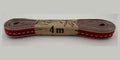 Red & Stone With White Stitching