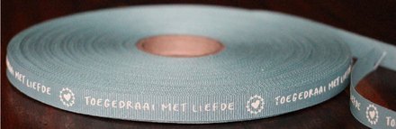 Toegedraai Met Liefde - Light Cream On Seafoam