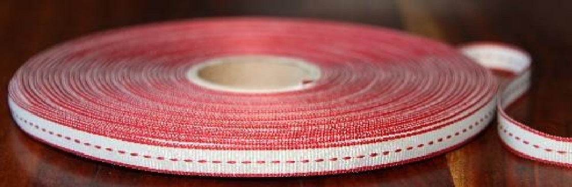 Stone With Red Centre Stitch