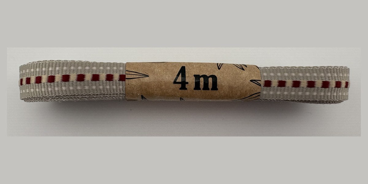 Stone With Red Centre Stitch