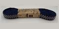 Navy Blue And Beige Checkered Ribbon