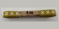 Flower Pattern - White On Mustard