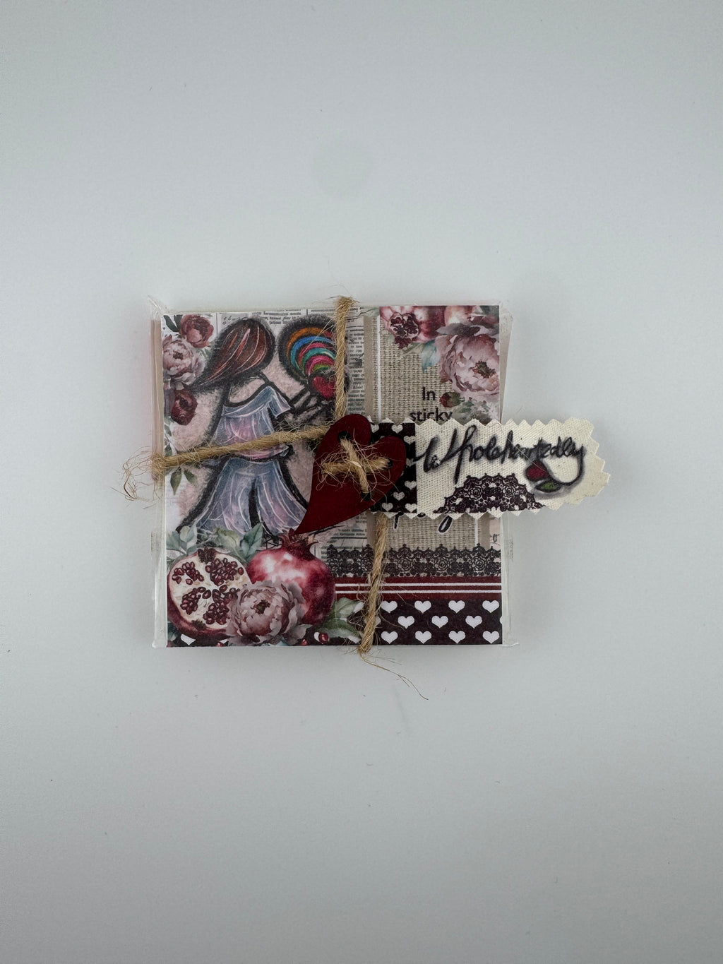 Card - Dankie with angel ornament