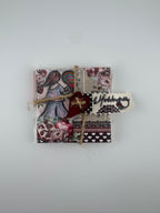 Card - Dankie with angel ornament