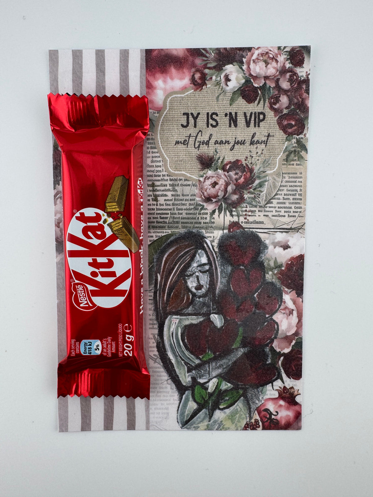 Card - Jy is 'n VIP (met sjokolade)