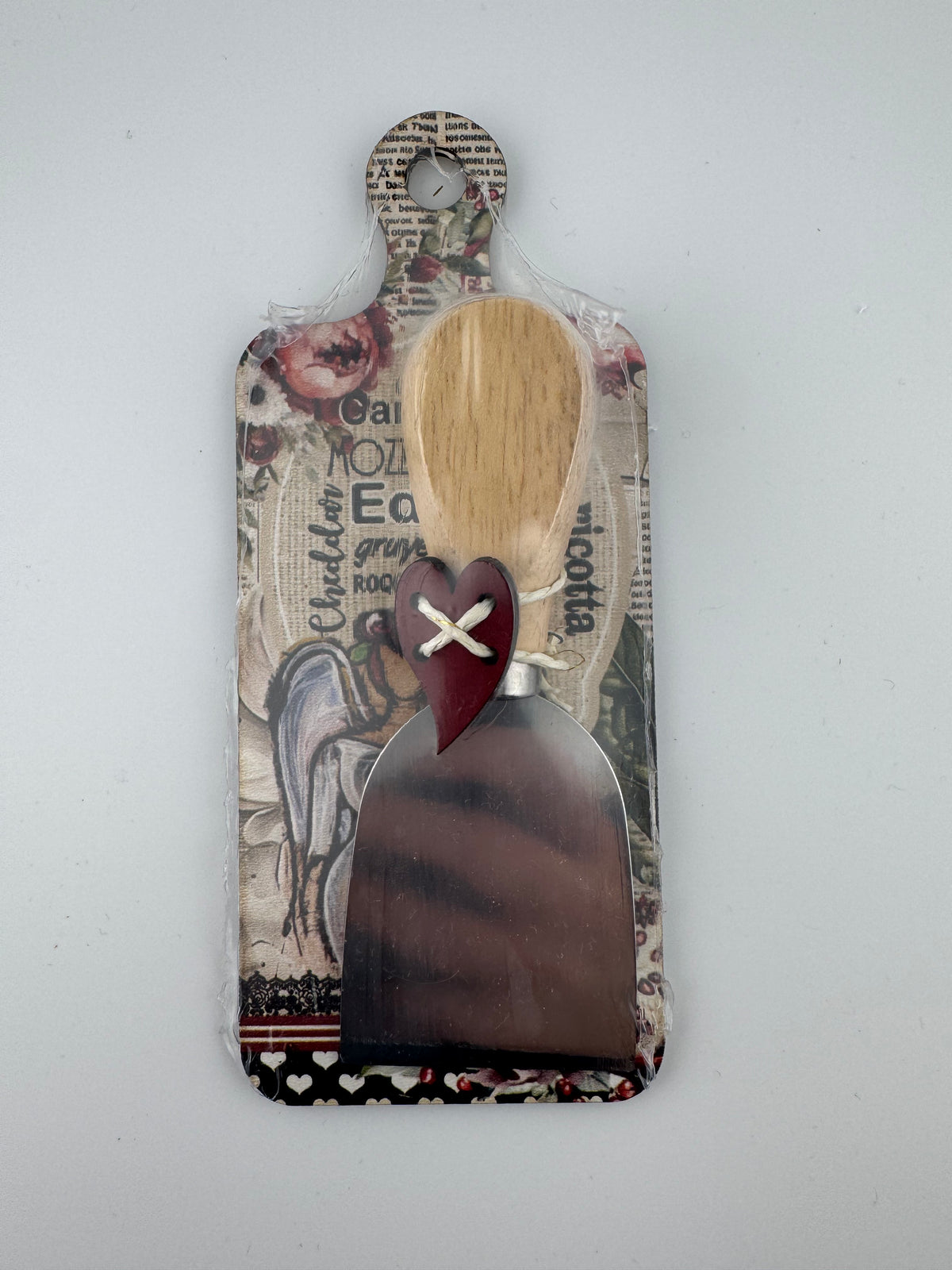 Wooden spoon on verse tag