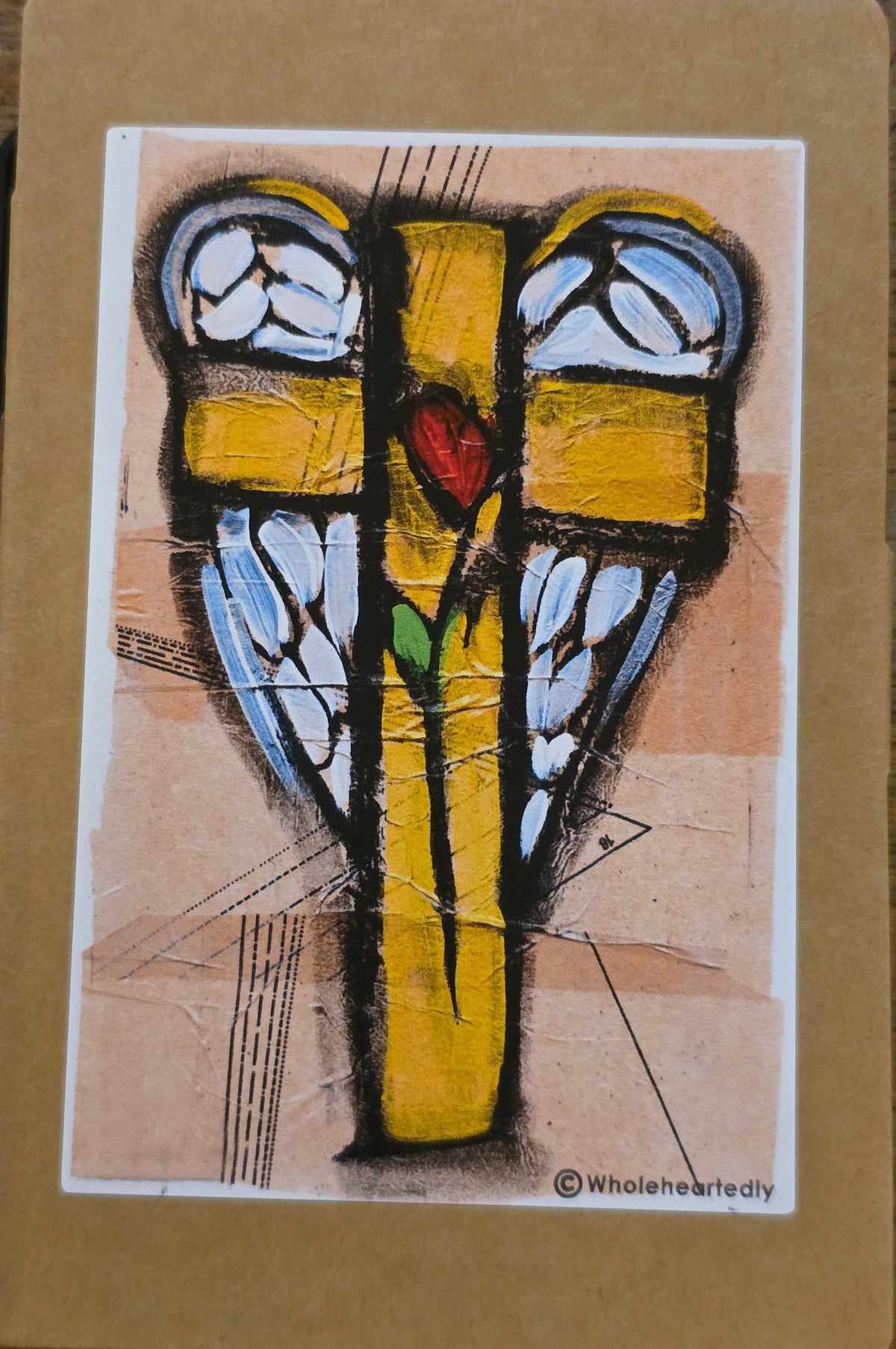 Sticky note set + Pen - Wholeheartedly  - cross